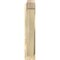 Ekena Millwork Traditional Slat Rough Sawn Outlooker, Douglas Fir, 6"W x 24"D x 32"H OUT06X24X32TRA06RDF - alternate 3
